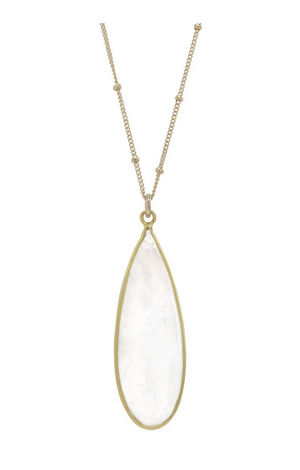 
            
                Load image into Gallery viewer, Rainbow Moonstone Necklace - Accent&amp;#39;s Novato
            
        