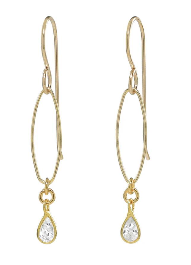 Oval LInk Earrings - Accent's Novato