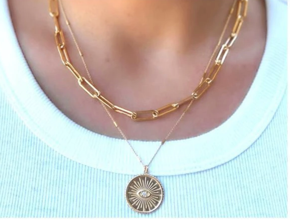 Large Link Necklace - Accent's Novato