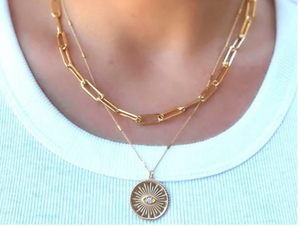 Large Link Necklace - Accent's Novato