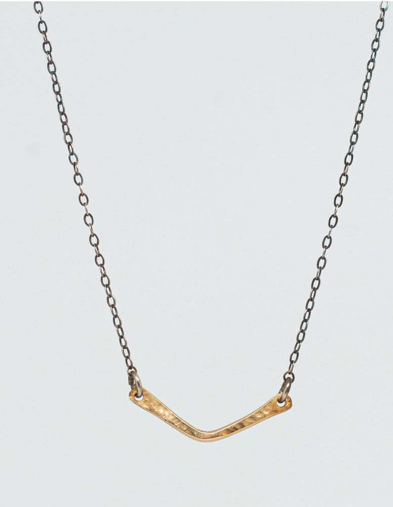 
            
                Load image into Gallery viewer, Tumbleweed Chevron Necklace - Accent&amp;#39;s Novato
            
        