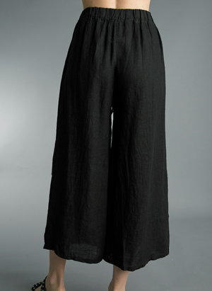 Wide Leg Linen Pant - Accent's Novato