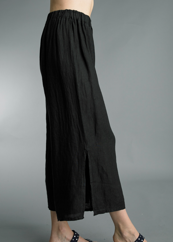 Wide Leg Linen Pant - Accent's Novato