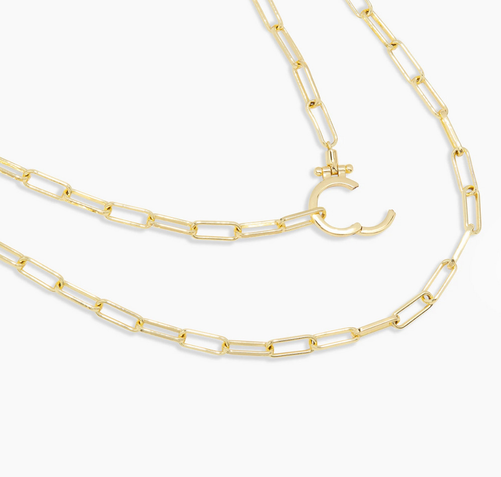 Chanel or LV Lock/ Pearl Toggle Necklace – Accent's Novato